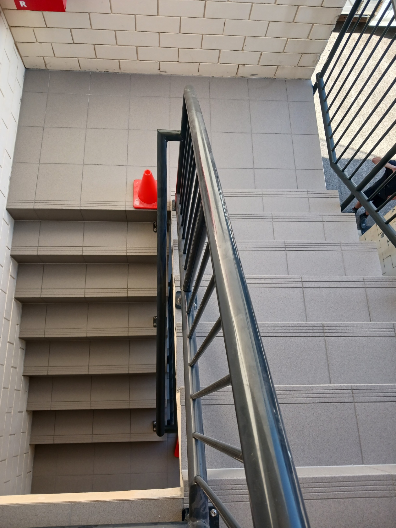 Commercial Tiled Staircase